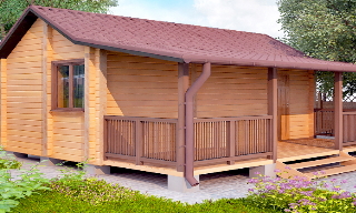 Проекты бань из пеноблоков от 3616 рублей в Крымске - Строй-Крм | Услуги под ключ