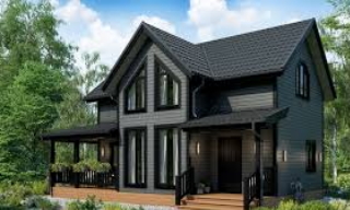Проекты каркасных домов с террасой от 3616 рублей | Строй-Крм