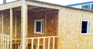 Сарай из дерева под ключ в Крымске – строительствопо цене от 41324 рублей