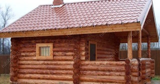 Баня из сруба под ключ в Крымске - Цена от 134303 руб. - Строй-Крм