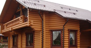 Строительство дома из оцилиндрованного бревна в Крымске - от 134303 рублей