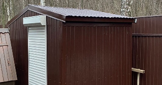 Сарай из металлопрофиля в Крымске для дачи от Строй-Крм от 41324 рублей