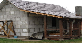 Сарай из пеноблоков под ключ в Крымске | Строй-Крм - доступные цены от 41324 руб.